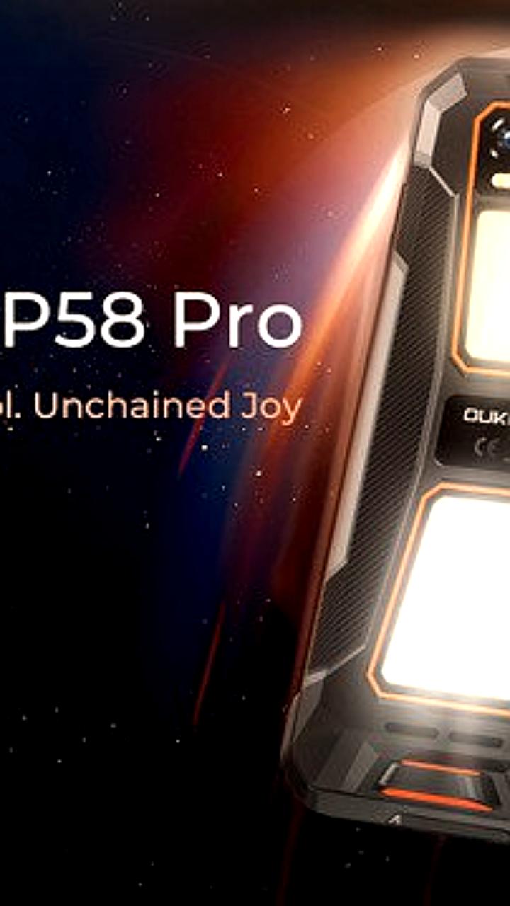 Oukitel представила новый защищенный смартфон WP58 Pro с мощной батареей и фонариками