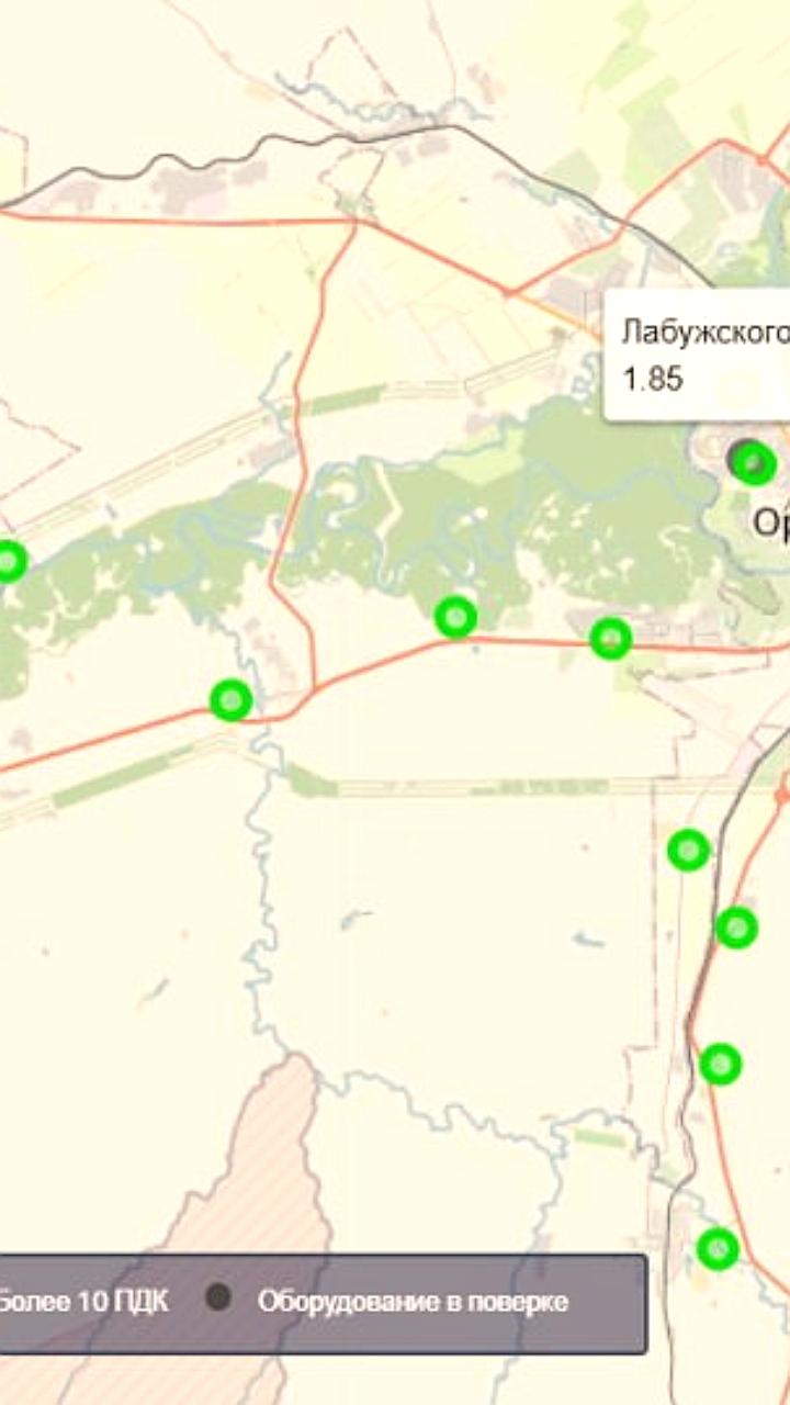 Под Оренбургом зафиксировано превышение концентрации оксида углерода