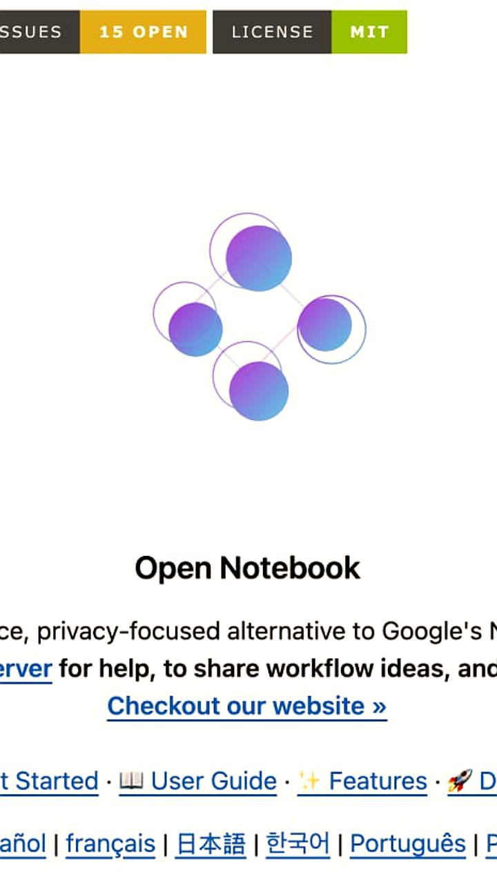 Запуск Open Notebook: новый опенсорсный инструмент для учебы и исследований