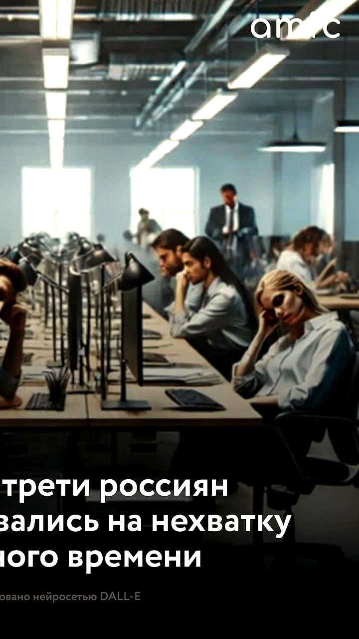 Более трети россиян испытывают нехватку свободного времени, особенно среди молодежи
