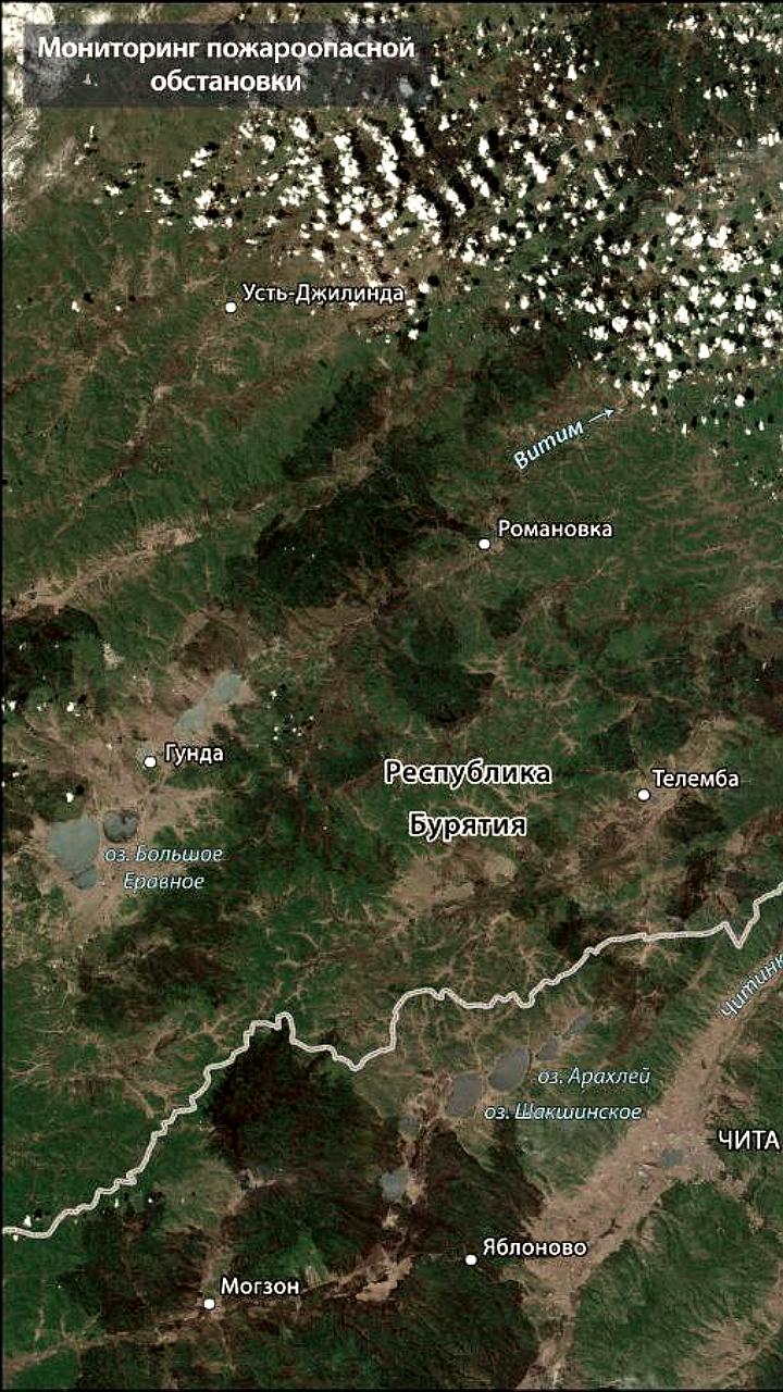 Росприроднадзор выявляет 85 нарушений с помощью космических снимков