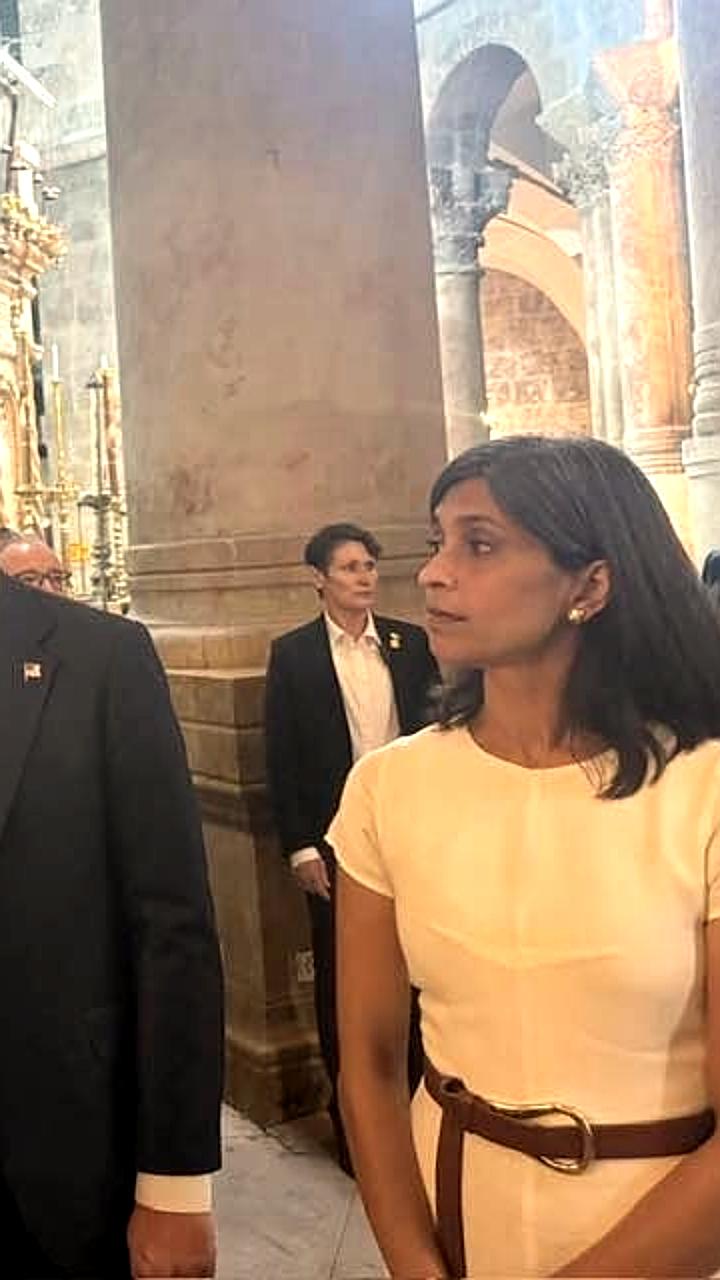 Вице-президент США Дж. Д. Вэнс посетил Храм Святого Воскресения в Иерусалиме