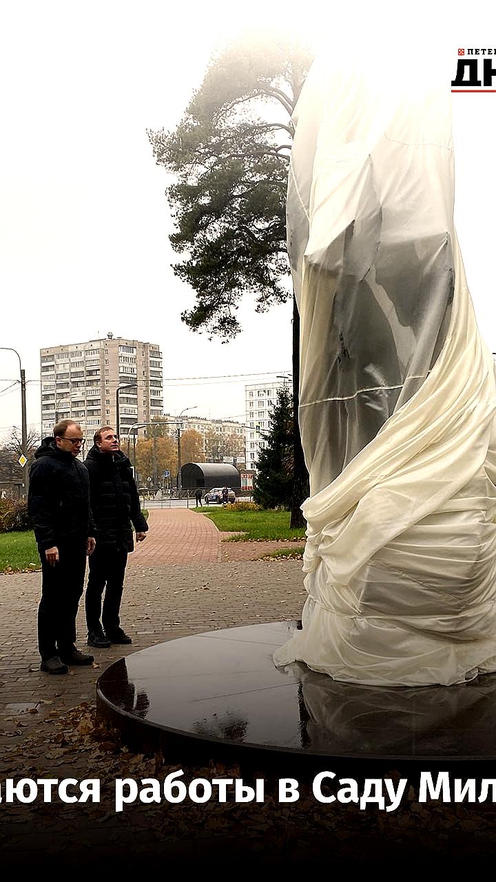 В Саду Милосердия установлен памятник жертвам COVID-19, открытие намечено на ноябрь