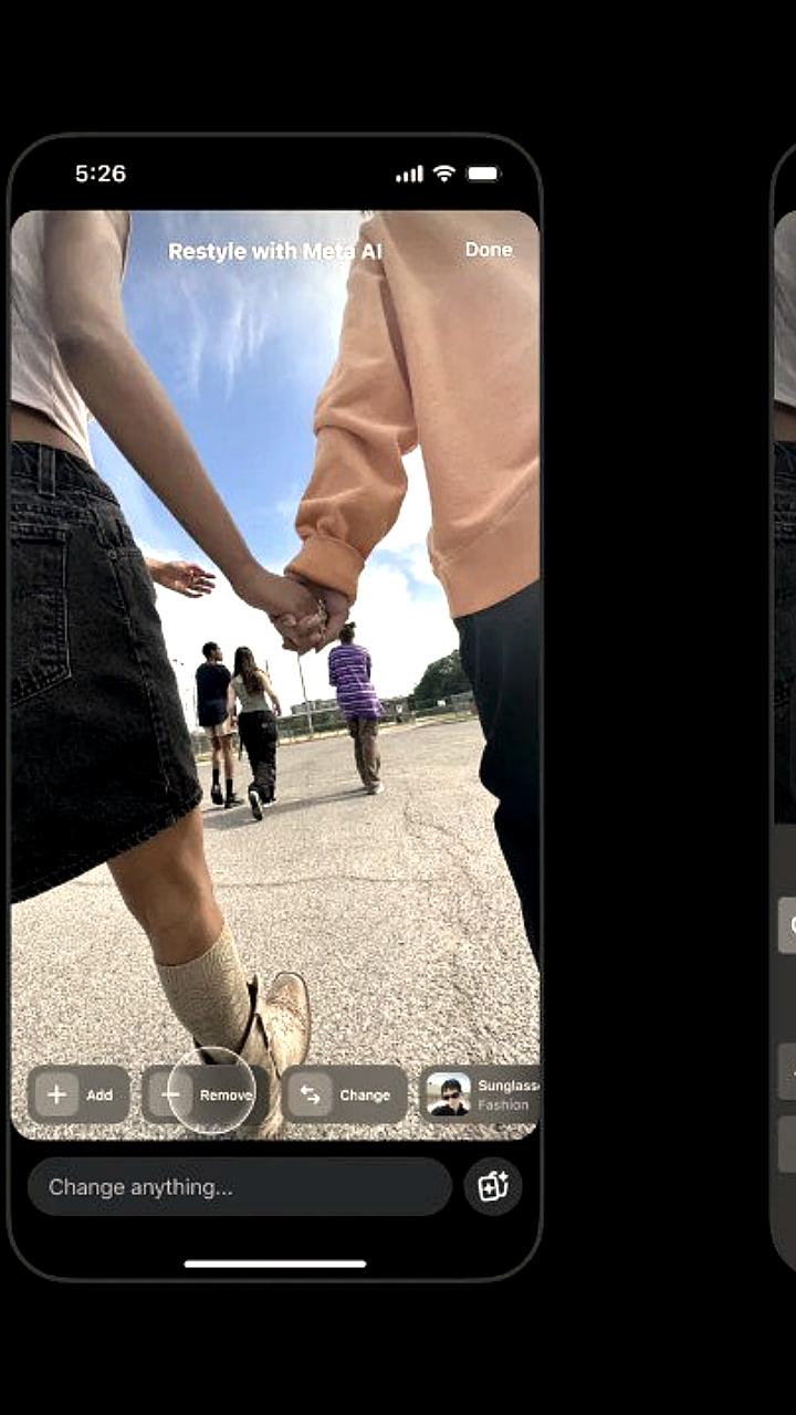 Instagram внедряет ИИ-редактирование для сторис