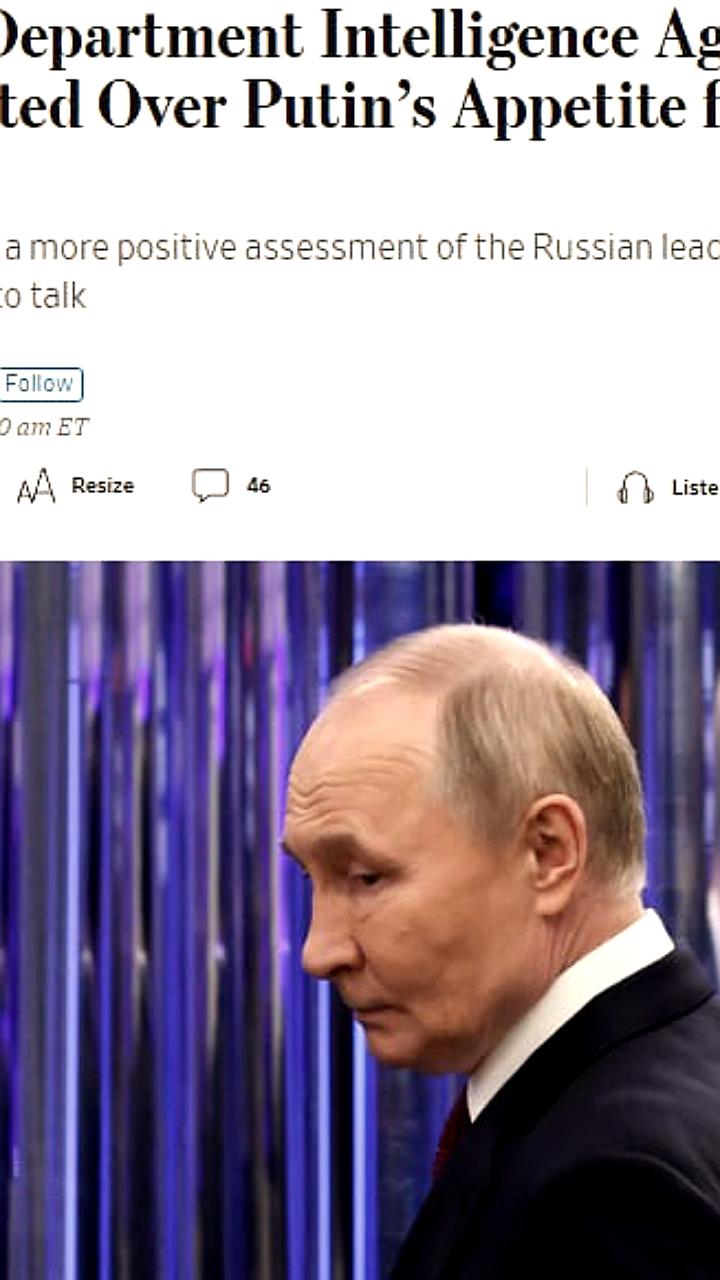 Разногласия в оценках возможности переговоров Путина и Трампа между ЦРУ и Госдепом