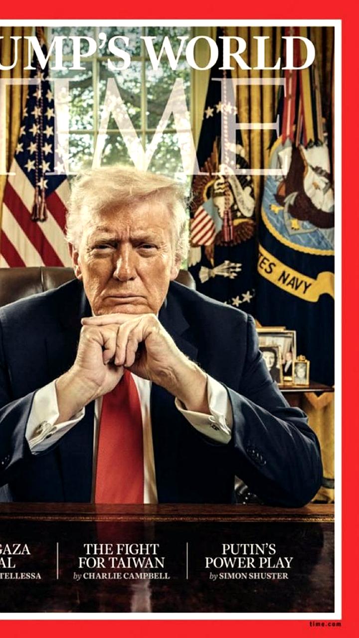 Журнал Time изменил обложку с Трампом перед выходом ноябрьского номера