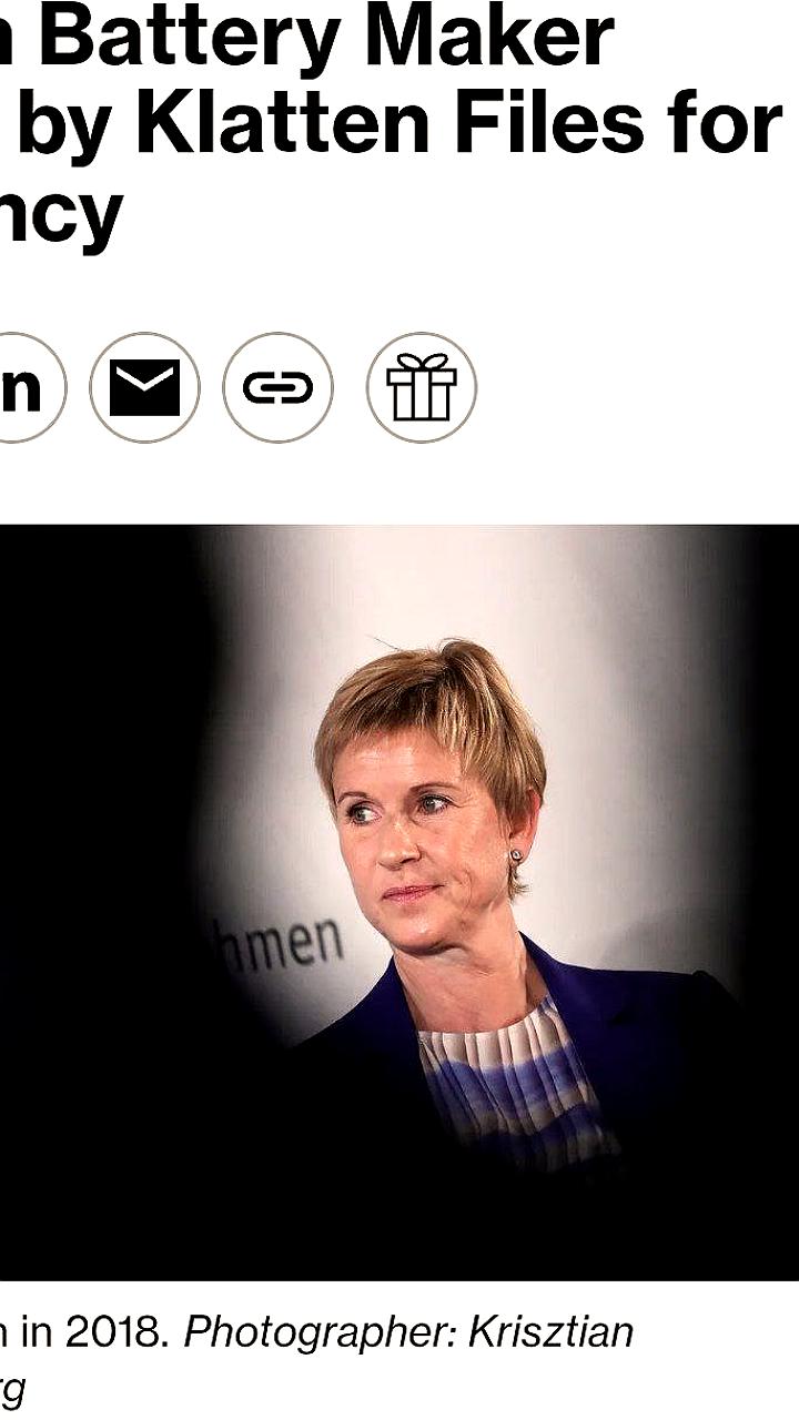 BMZ Group, совладельцем которой является Сюзанна Клаттен, объявила о банкротстве двух подразделений