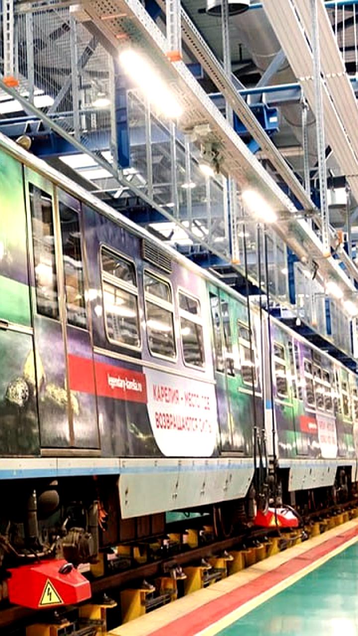 В московском метро запустили тематический поезд о Карелии