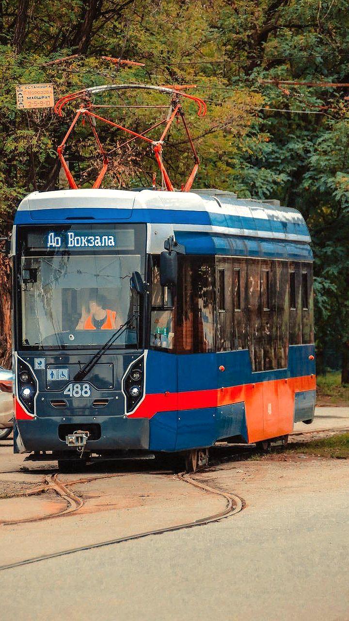 С 3 ноября восстановлено движение трамваев до остановок ОЗАТЭ и Водной станции