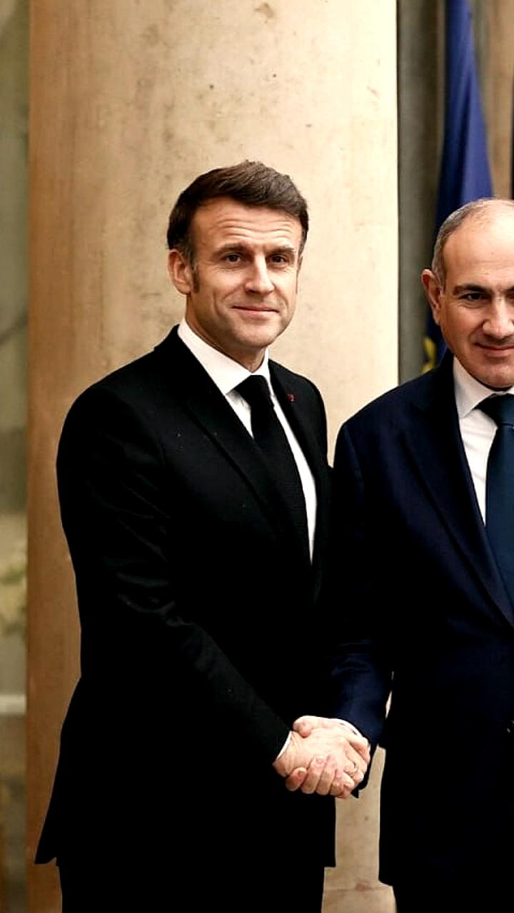 Премьер Армении Никол Пашинян встретится с Эммануэлем Макроном на Парижской конференции мира