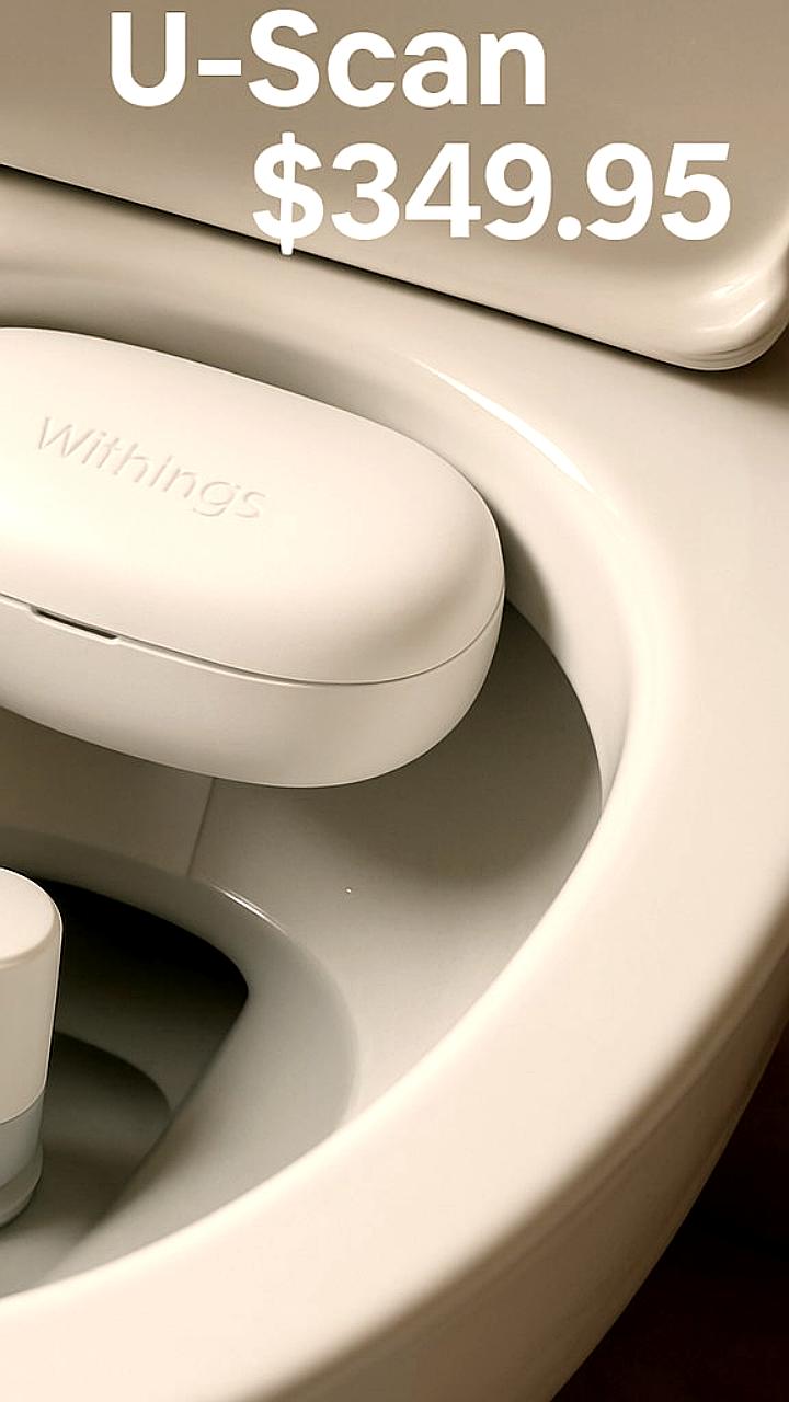 Withings представила U Scan — умный анализатор мочи для iPhone