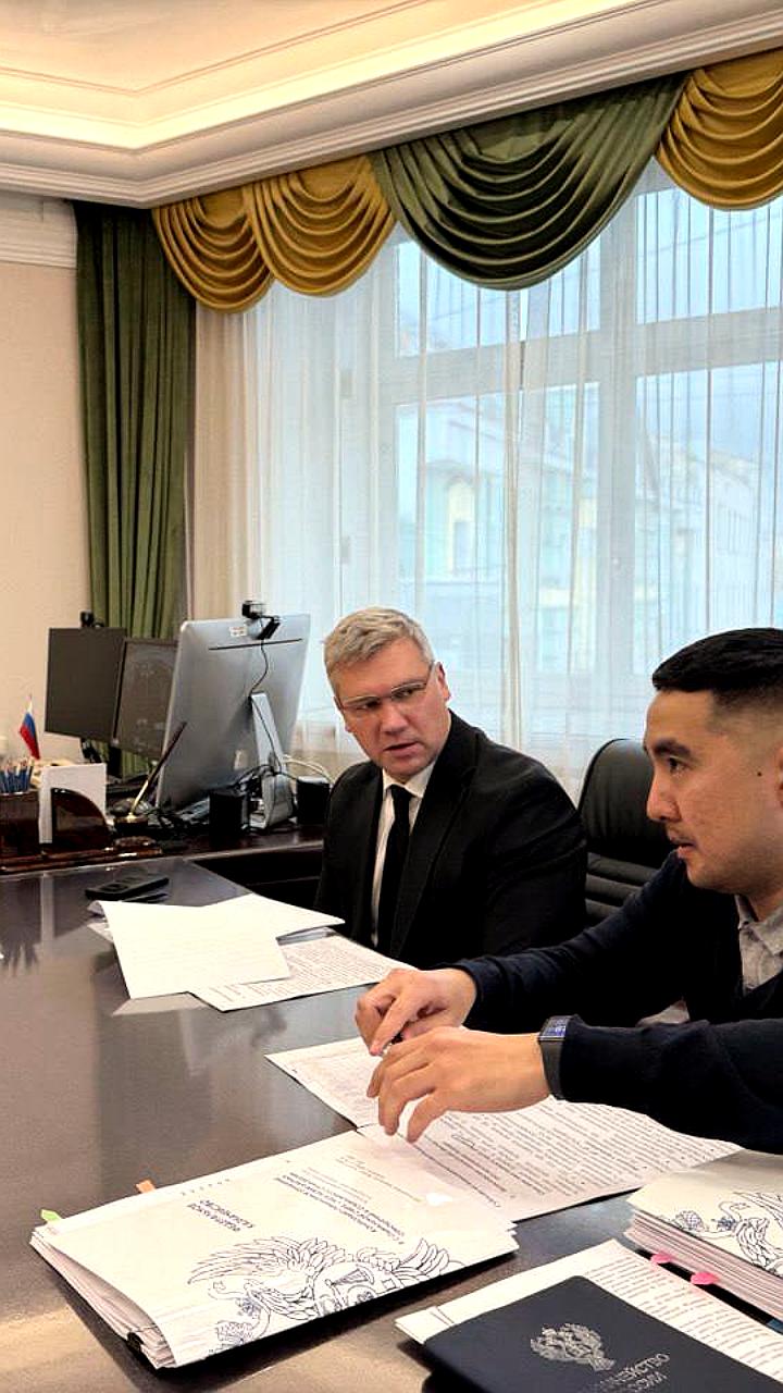 Рабочая встреча министров культуры России и Чеченской Республики в Москве