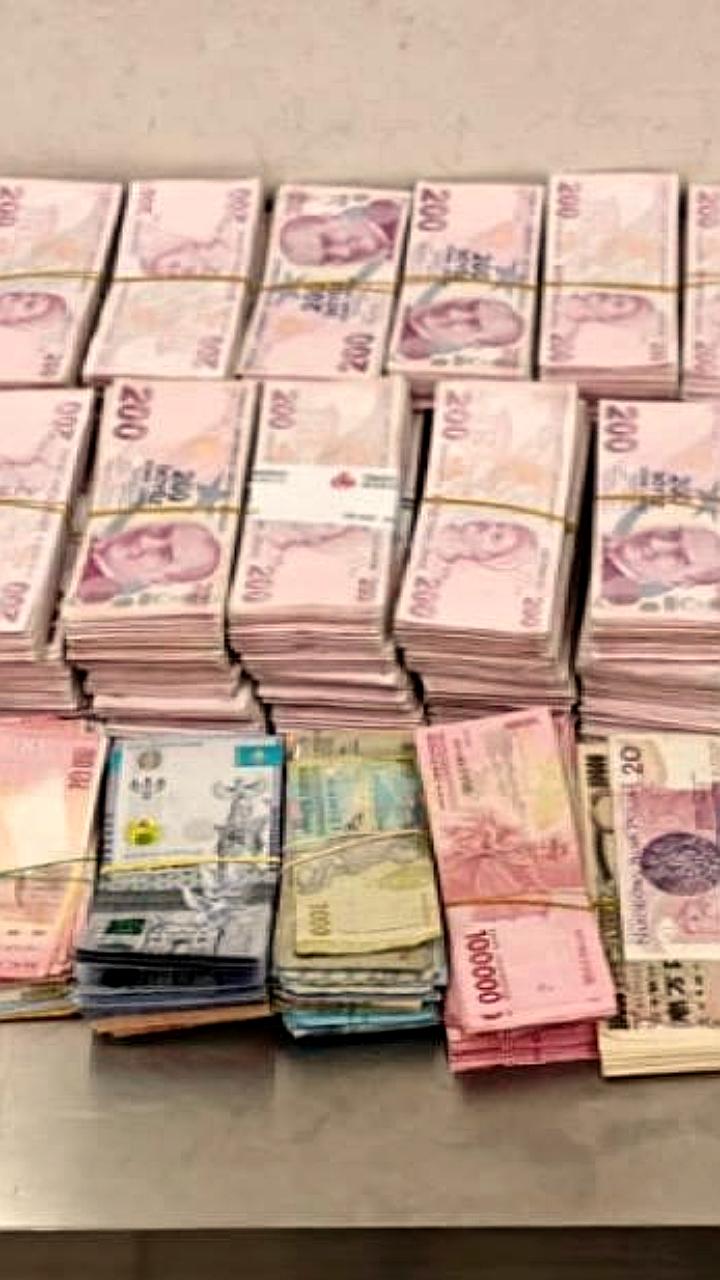 Попытка побега контрабандиста с чемоданом денег в Шереметьево