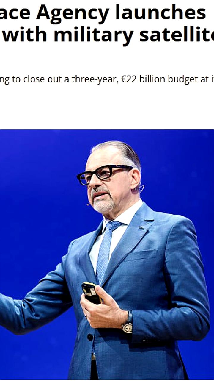 ЕКА запрашивает 1 миллиард евро на разработку военных спутников