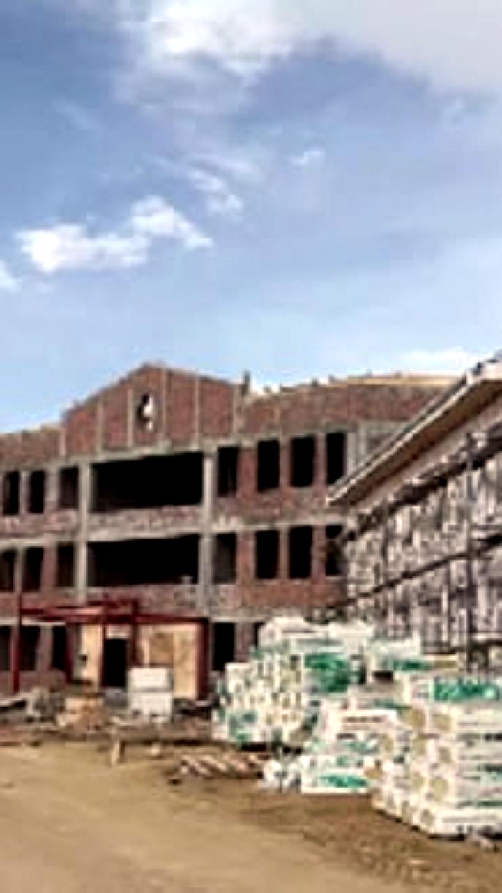 Строительство школы в Сосново Озерском идет по графику, готовность 60%