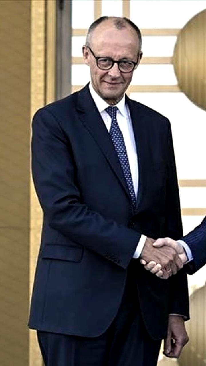 Канцлер Германии Фридрих Мерц посетил Турцию для официальной встречи с президентом Эрдоганом