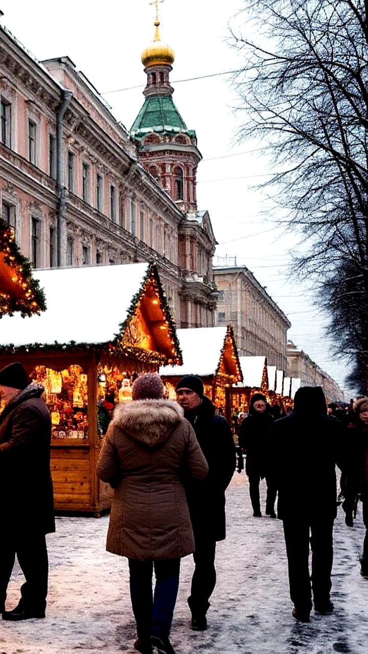 Рождественская ярмарка в Петербурге будет оформлена в русской стилистике