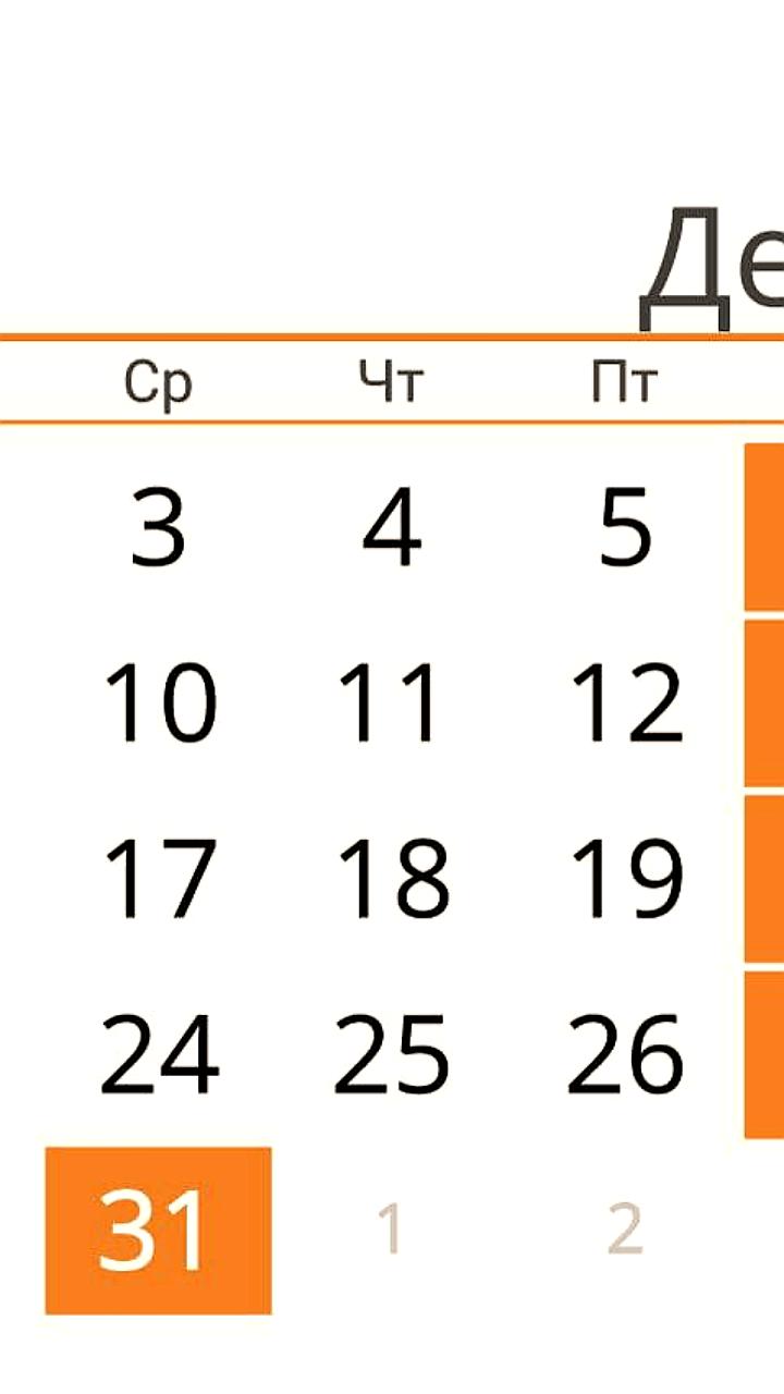 Госдума объявила о двухдневной рабочей неделе в конце декабря