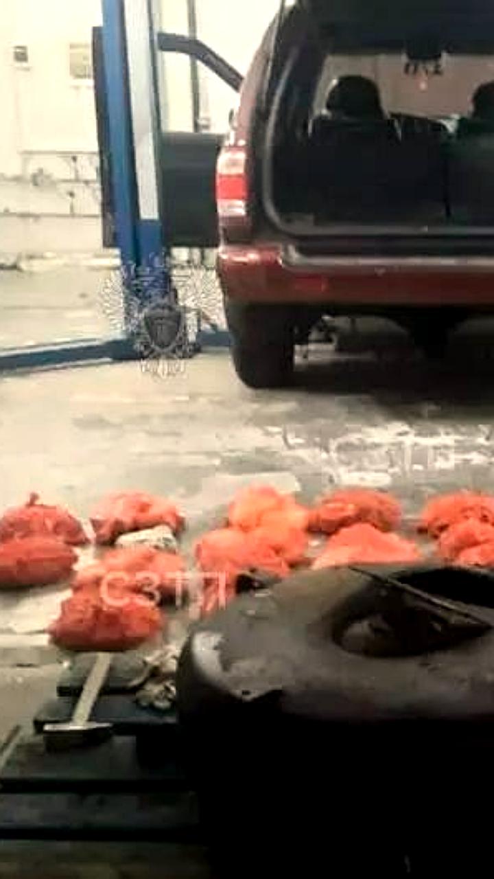 Калининградец пытался вывезти 49 кг янтаря в Литву, но был задержан таможней