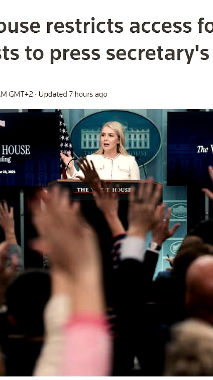 Ужесточение доступа журналистов к Белому дому