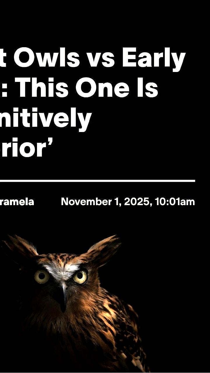 Исследование показывает, что поздние подъемы связаны с высоким IQ