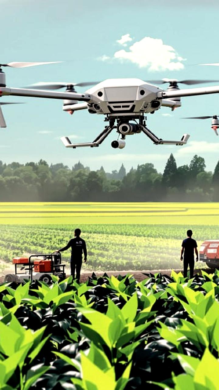 В России создана автономная заправочная станция для агродронов