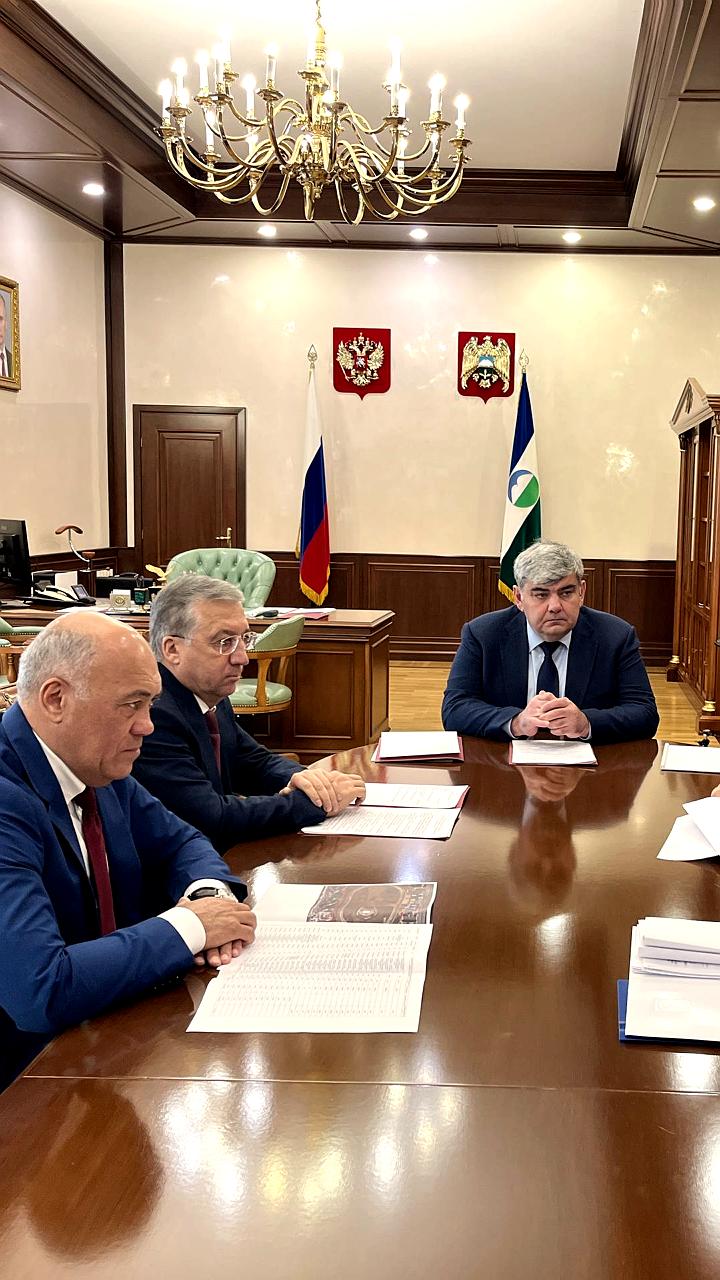 Совещание по развитию сельского хозяйства и инфраструктуры ипподрома в Нальчике