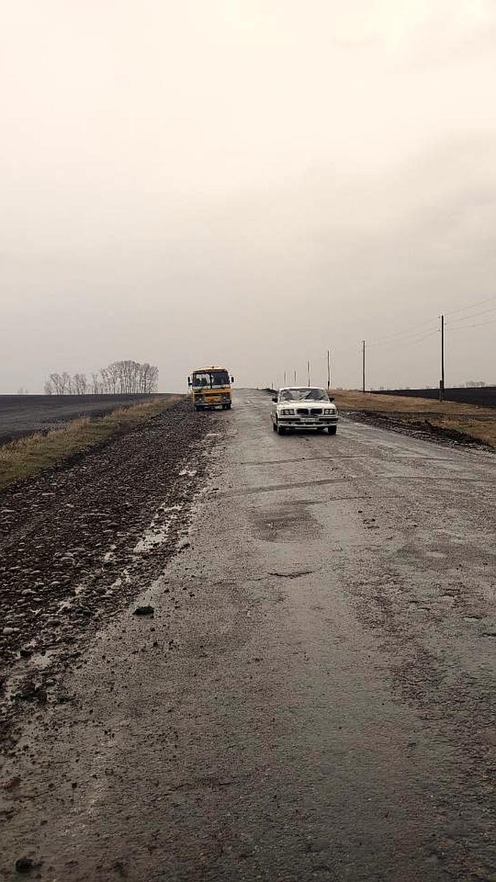 Ремонт дороги к заказнику Лебединый в Советском районе завершен