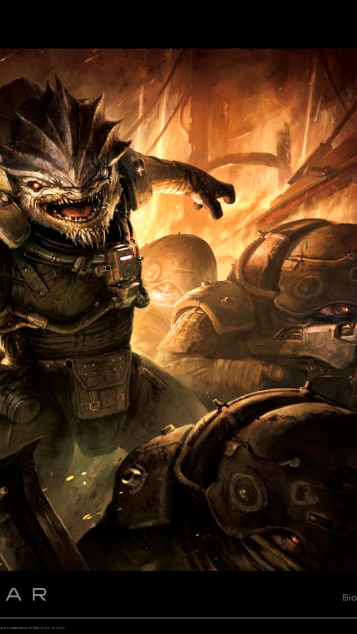 BioWare анонсировала разработку новой части Mass Effect с концепт-артом о кроганах