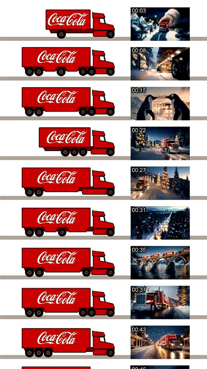 Coca Cola использует ИИ для новогодней рекламы, но возникают ошибки в анимации