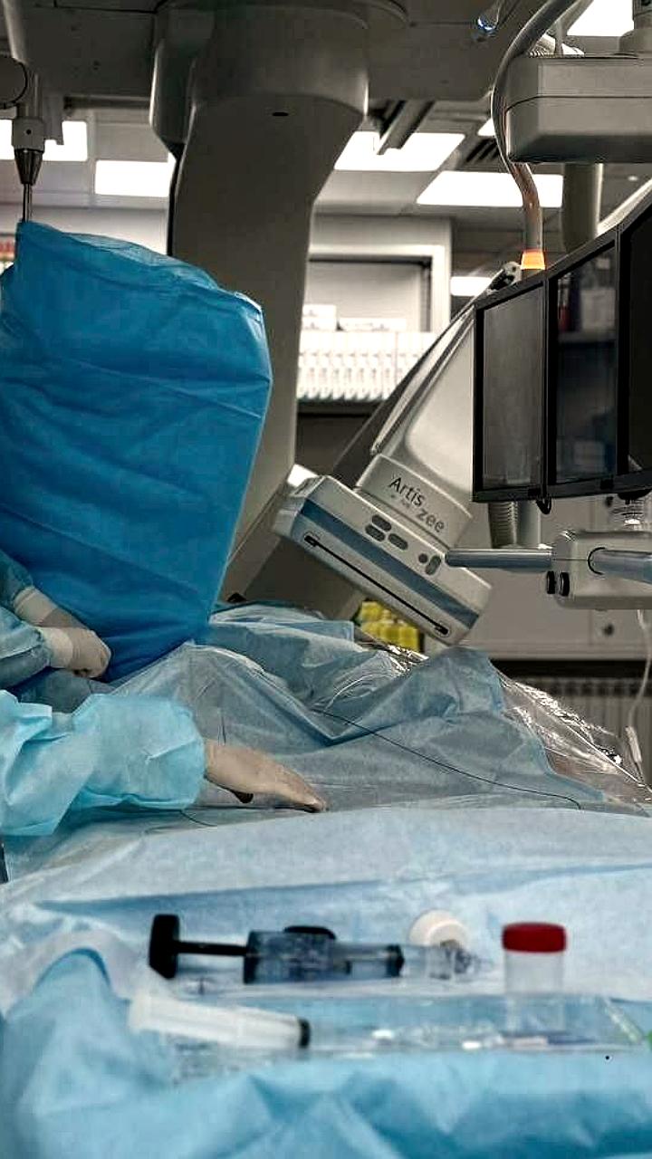 В Орске успешно проведен ультразвуковой тромболизис легочной артерии