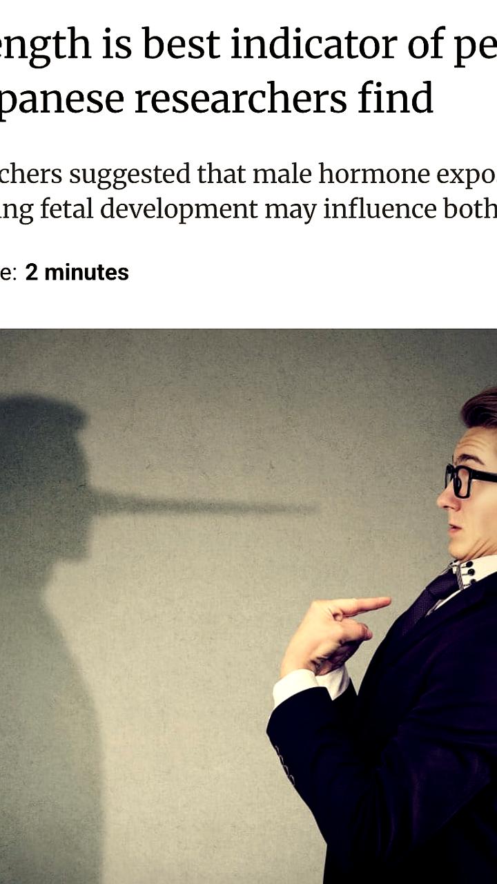 Исследование: размер носа может влиять на длину пениса