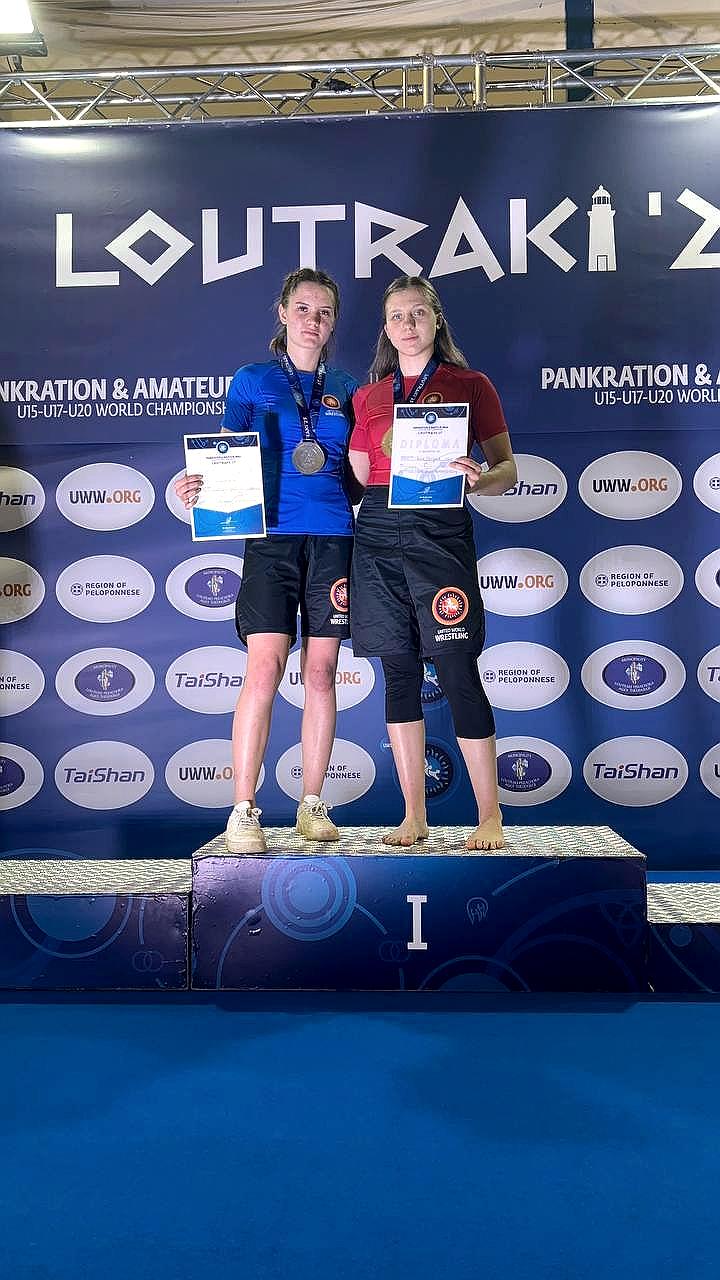 Эльмира Галлямова из Стерлитамака выиграла Первенство мира по панкратиону в Греции