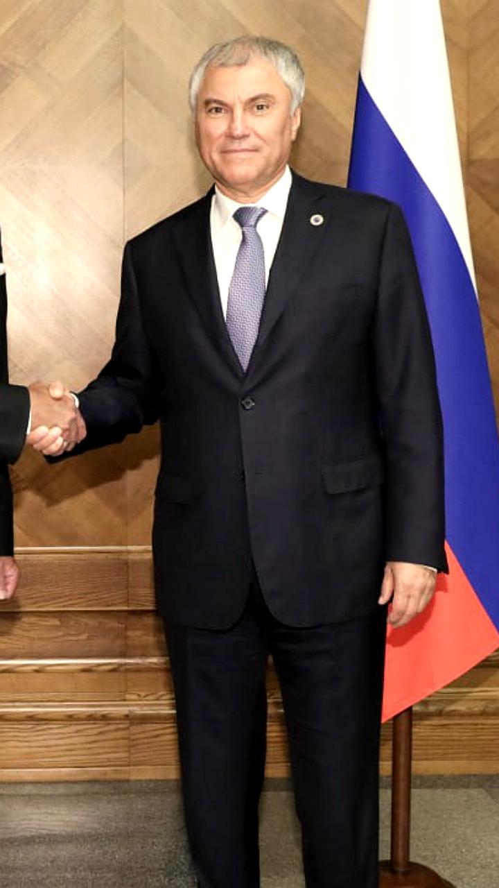 Вячеслав Володин поздравил Хорхе Родригеса Гомеса с днем рождения и обсудил межпарламентское сотрудничество