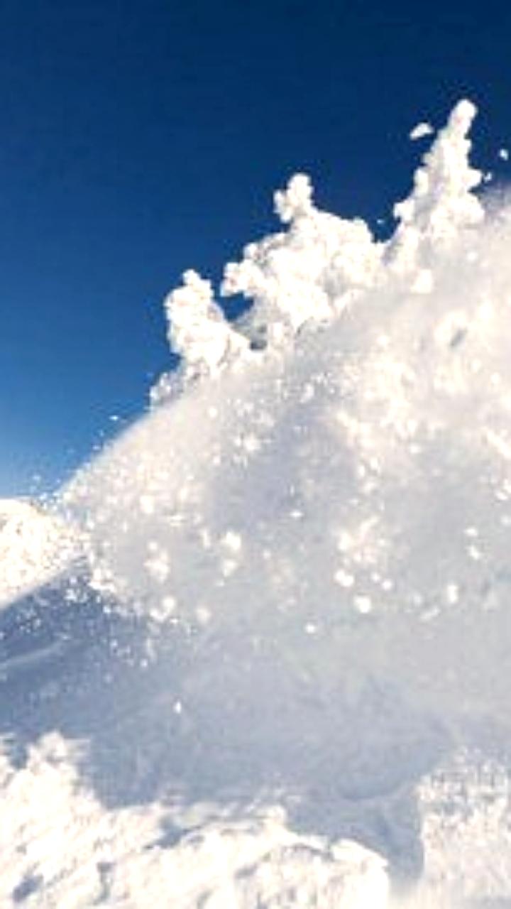 Предупреждение о возможном сходе снежных лавин на перевале Даван Гоуджекит