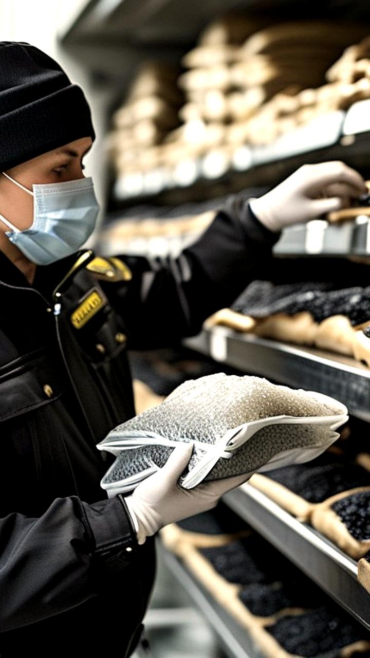 В Хабаровском крае полиция изъяла 90 кг черной икры у подозреваемых в незаконном обороте