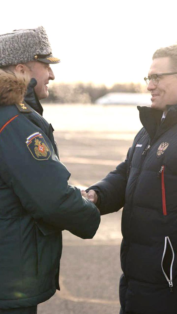 Глава МЧС России Александр Куренков посетил Вологодскую область