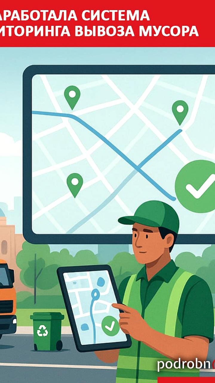 В Ташкенте запущена платформа для онлайн-мониторинга мусоровозов