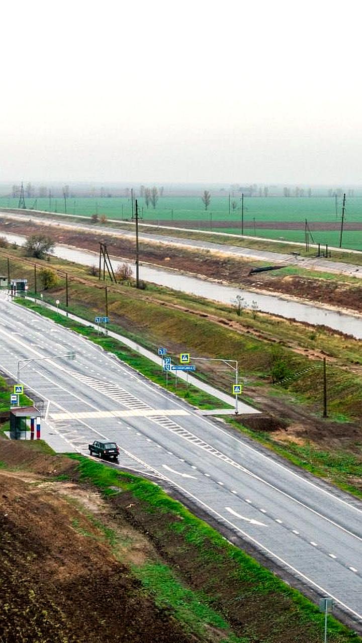 Ремонт трассы Новой Каховки - Геническа улучшает транспортную связь в Херсонской области