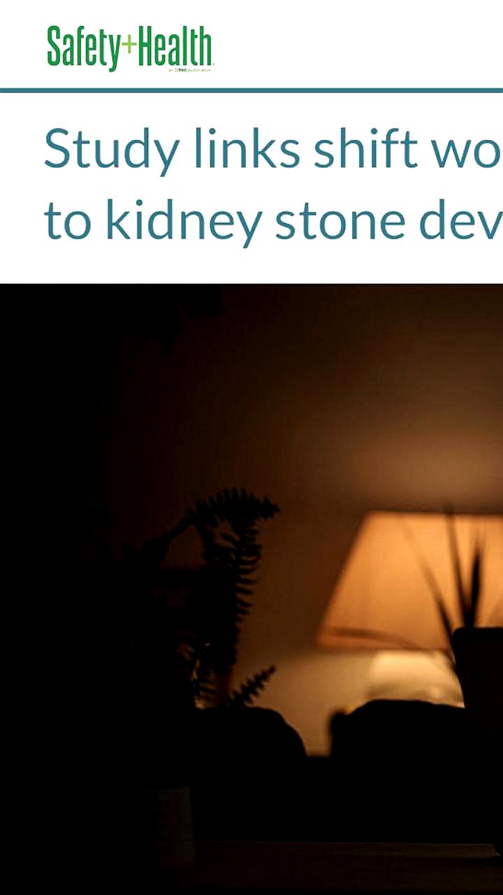 Исследование: Ночная работа увеличивает риск камней в почках у 226 000 человек
