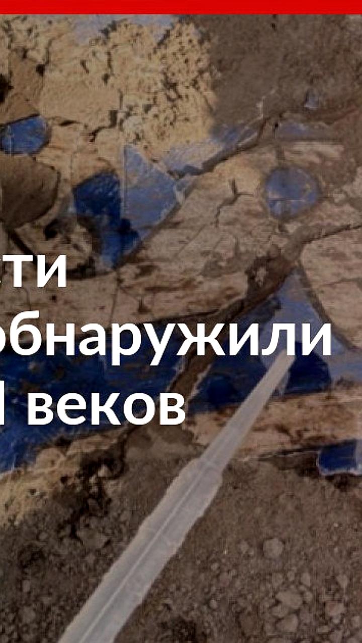 Археологи обнаружили настенные росписи X-XI веков в древнем городище Канка
