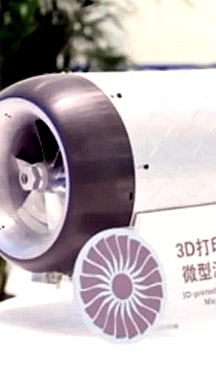 Китай успешно испытал первый в стране 3D-печатный миниатюрный турбореактивный двигатель