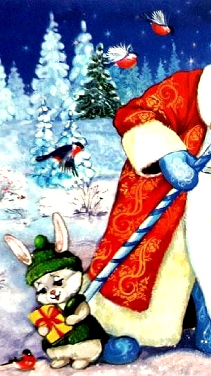 Выставка 'Старый Новый год' и празднование дня рождения Деда Мороза в Москве