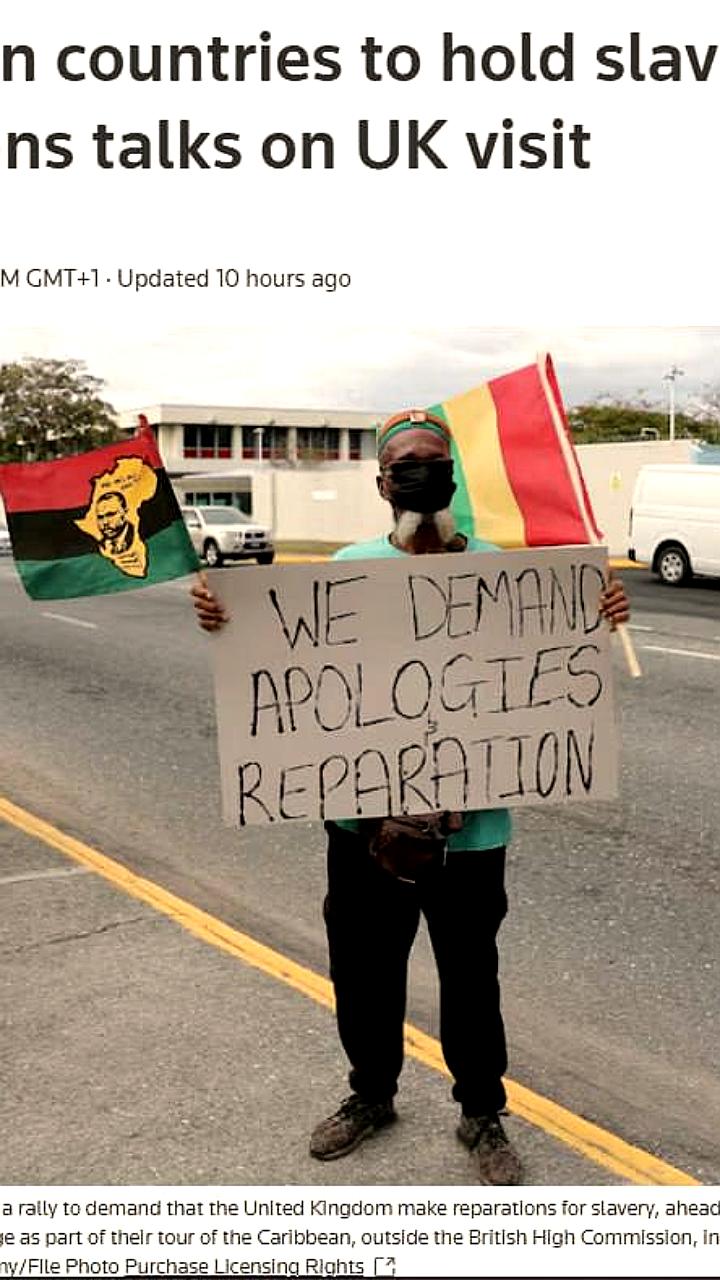 Страны Карибского бассейна и Африки требуют репараций от Великобритании