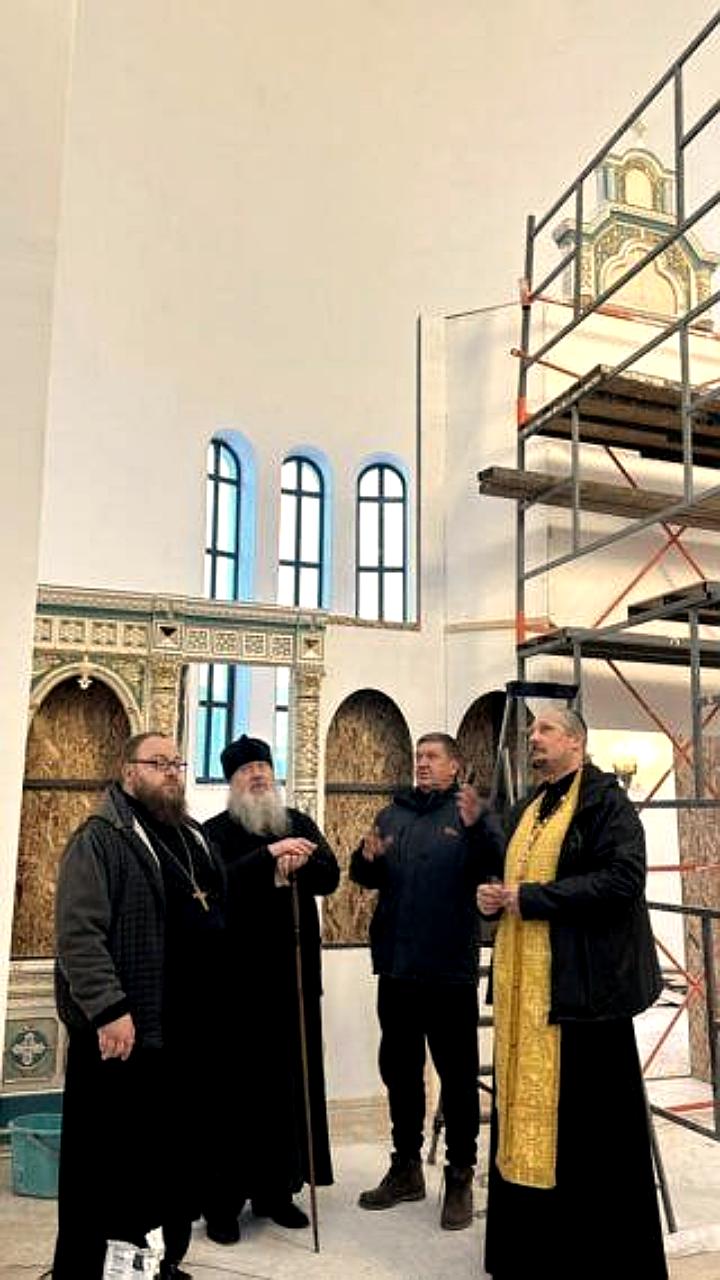 Освящение нового храма в Бушуихе: митрополит Савва и губернатор Филимонов