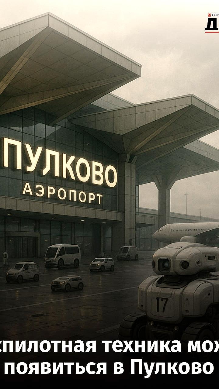 Пулково может стать пилотным полигоном для беспилотной техники