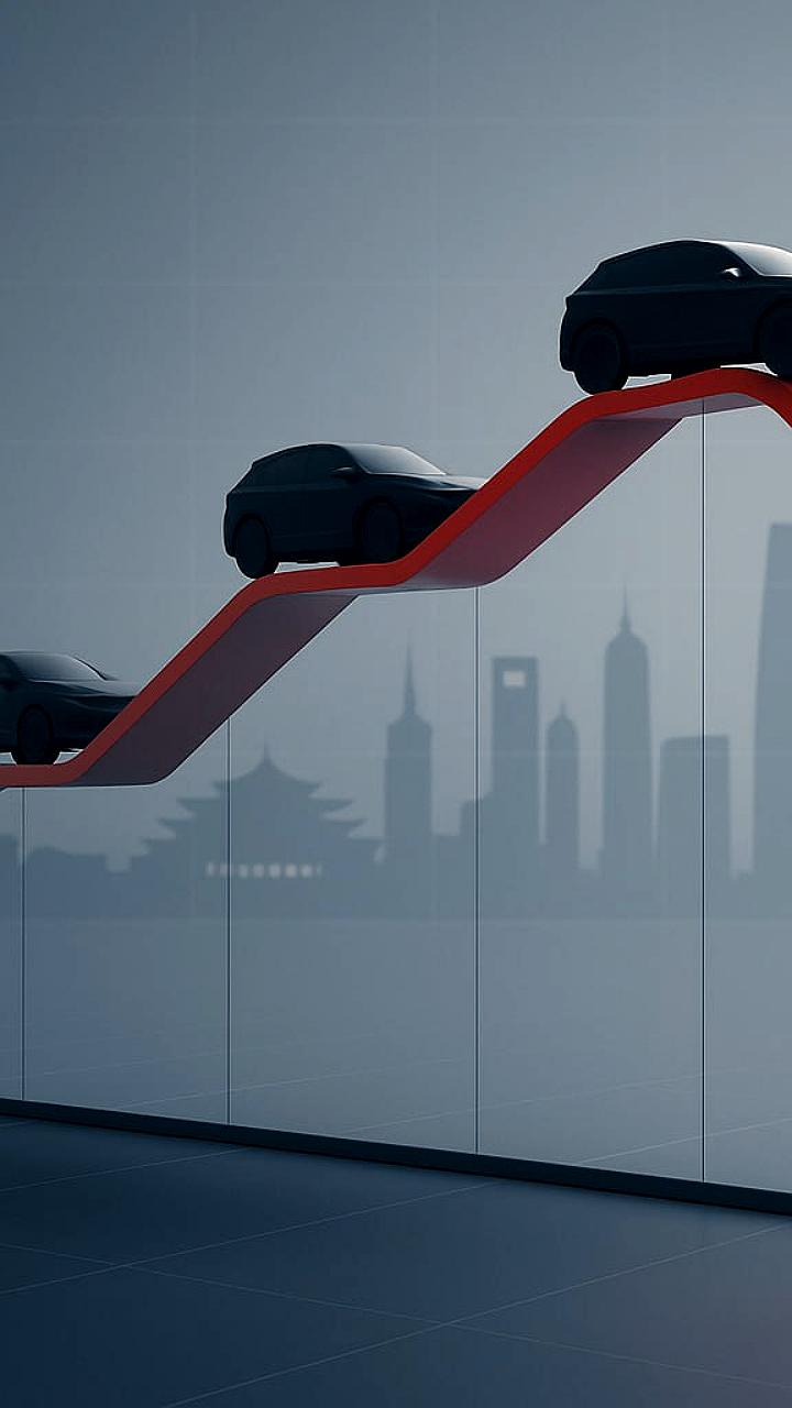 Экспорт китайских автомобилей в Россию сократился на 58% в 2025 году
