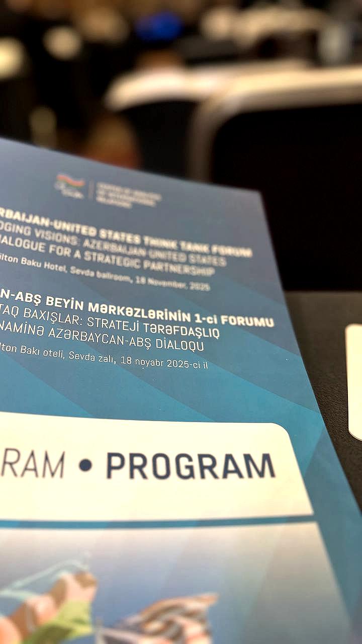 В Баку стартовал первый Азербайджано-американский форум мозговых центров