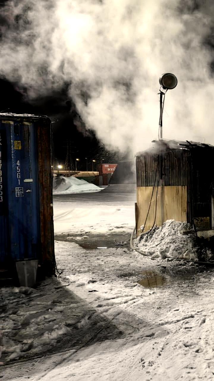 Пожар в Тынде: найден погибший мужчина в сторожевом вагончике
