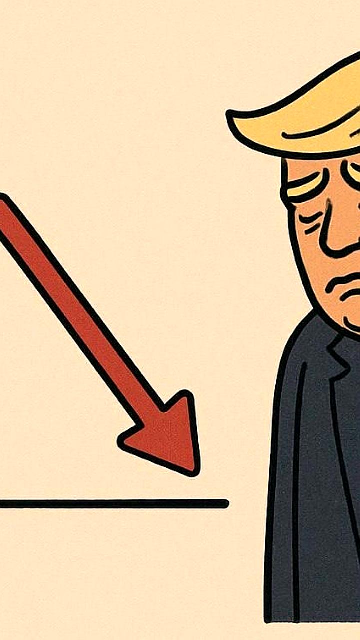 Рейтинг одобрения Трампа достиг 38% по данным Ipsos и Reuters